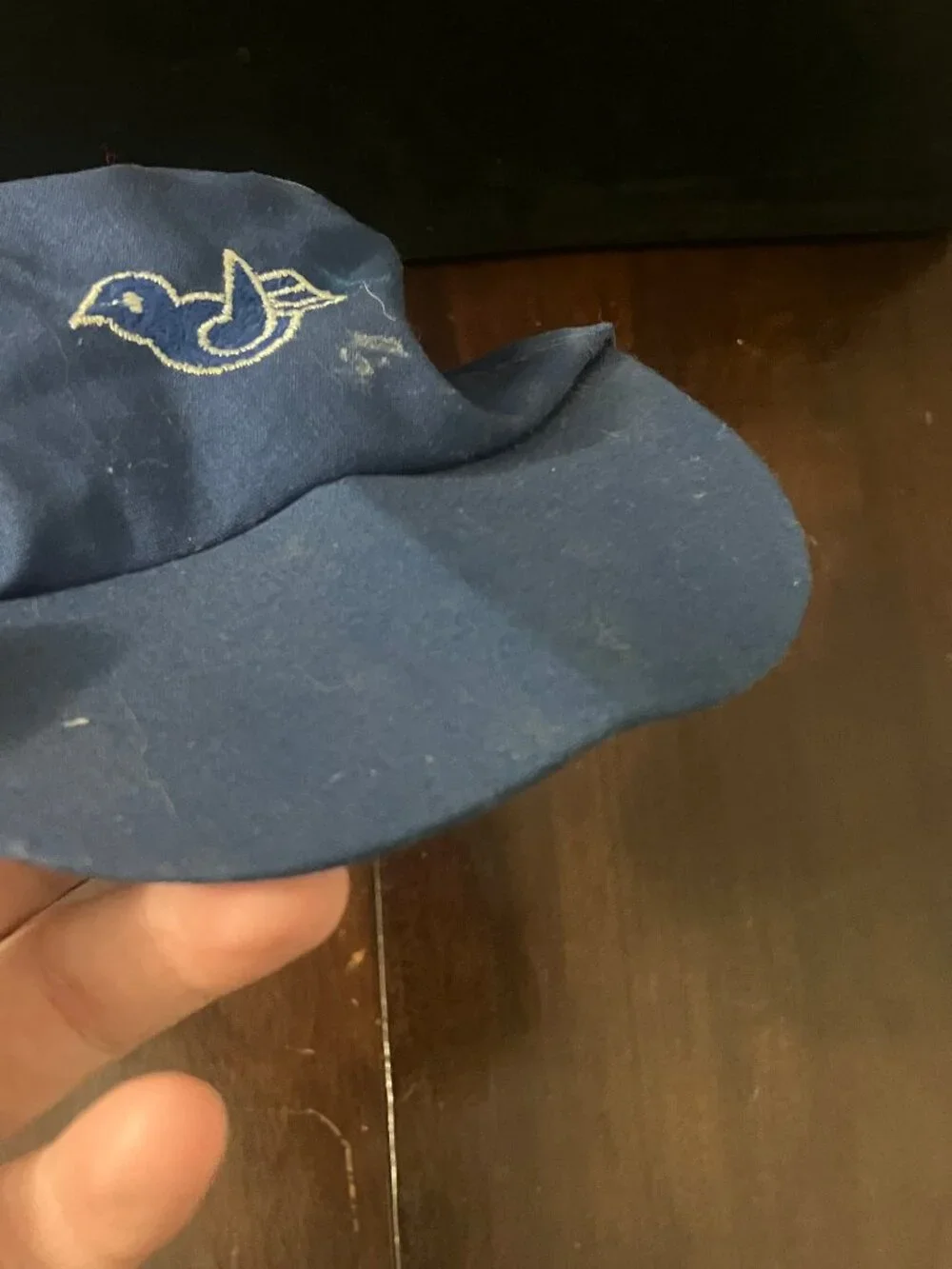 Flawed! Vintage Kids Camp Fire Girls / Blue Birds Ball Cap Hat 1960s